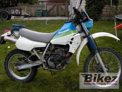 1989 Kawasaki KLR 250 photo